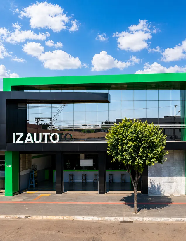 Fachada da loja Izauto